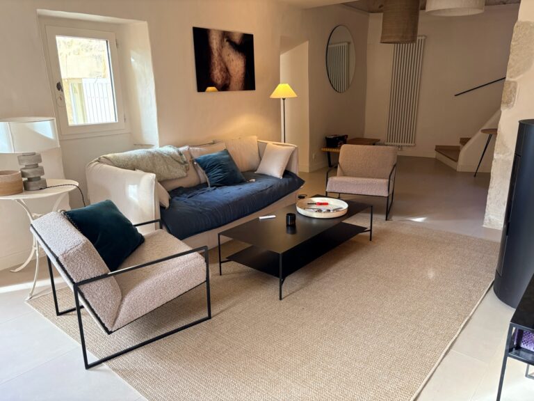 Salon d'été - Le mas des Oliviers Location vacance Drome